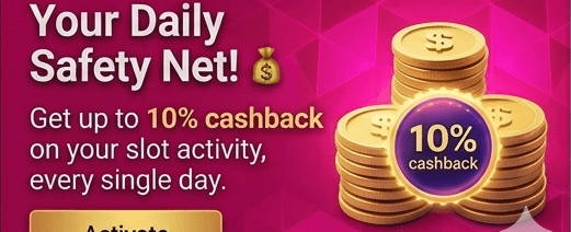 Weekly VIP Cashback promotion